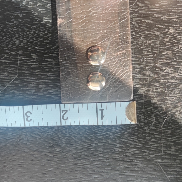 Hand Crafted Black Leather Floral Bracelet - Picture 5 of 6